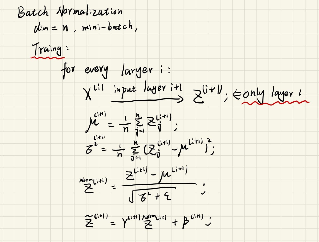 AndrewNg's深度学习（2）Batch Normalization